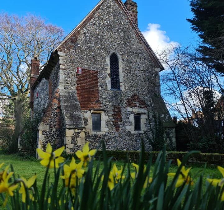 The beautiful Greyfriars Chapel